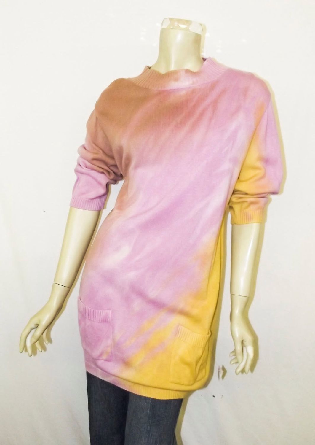 Fresh Fruit Sky-Dye Long Pullover in Warm Spring Love
