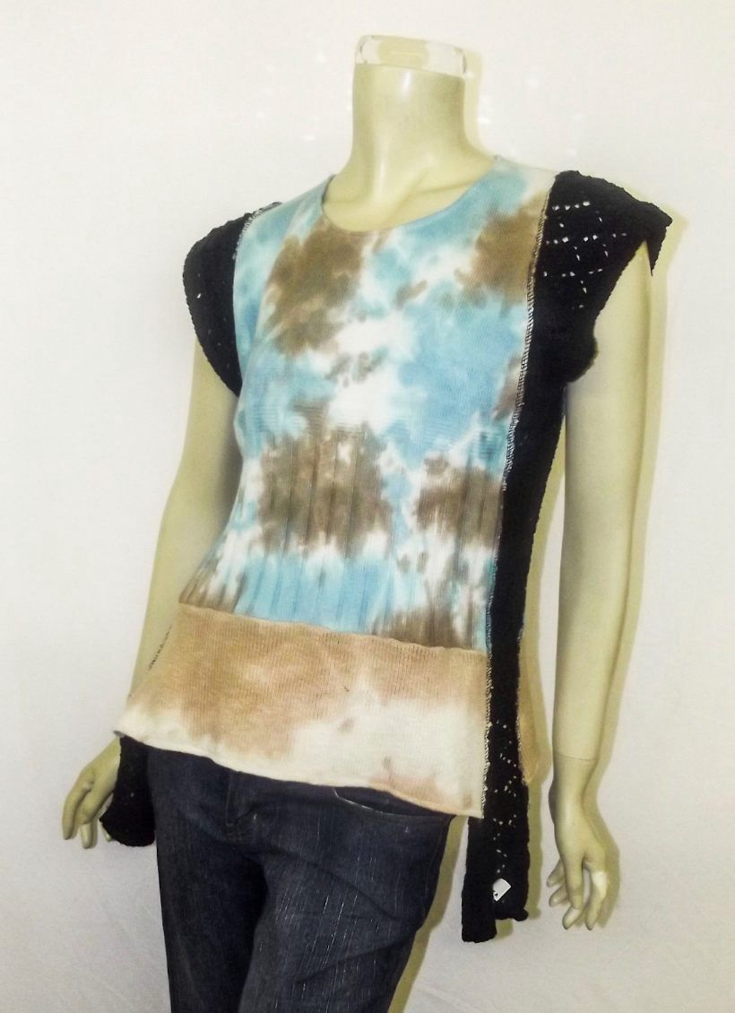 Fresh Fruit Sky-Dye Mid Pullover in Springtide Forest Pond