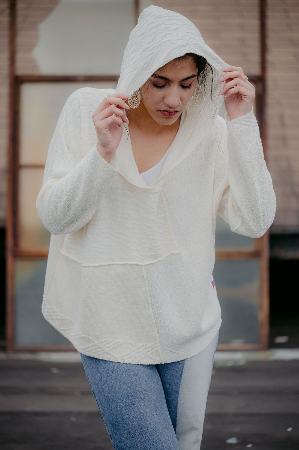 Garret Hoodie in Natural