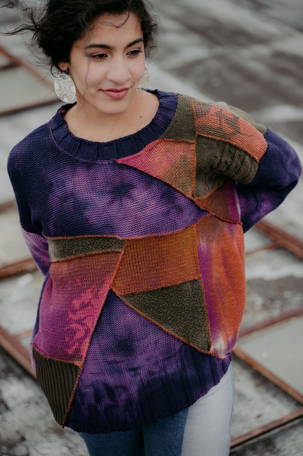 High Point Pullover in Alpine Bloom