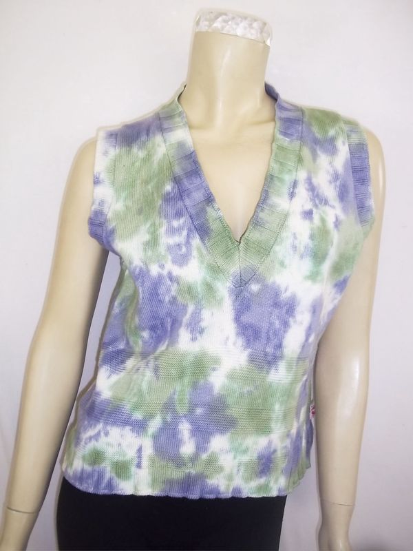 Summer Vintage Sky-Dye Top in Summer Meadow