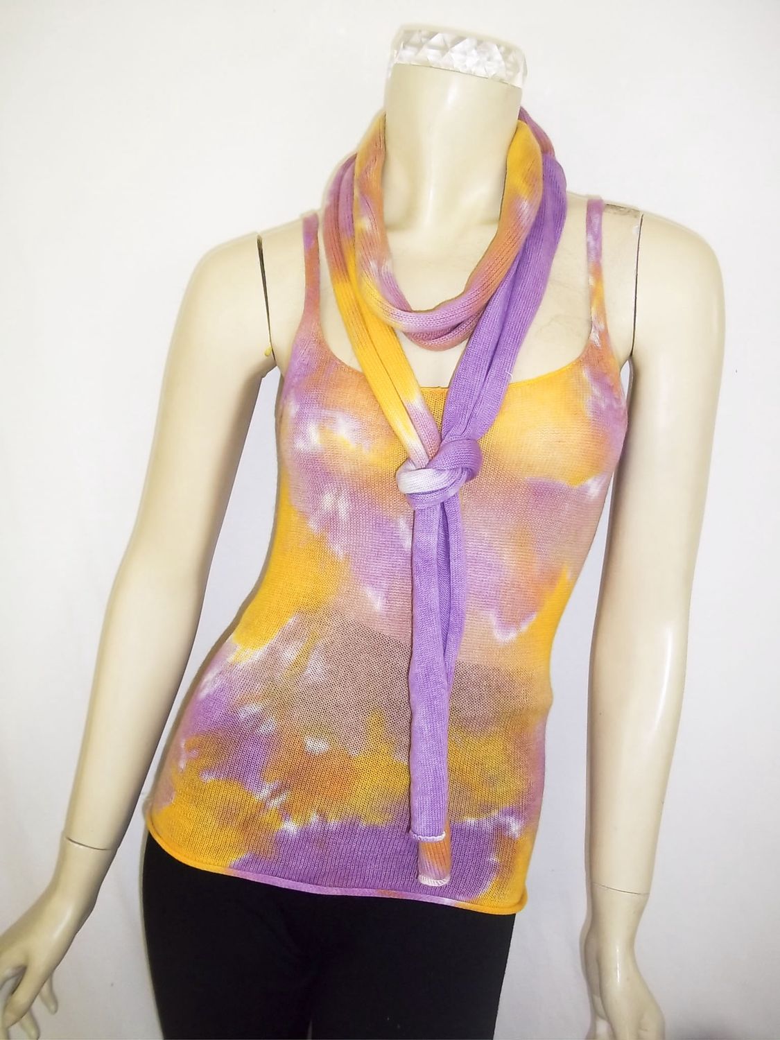 Tank w/scarf