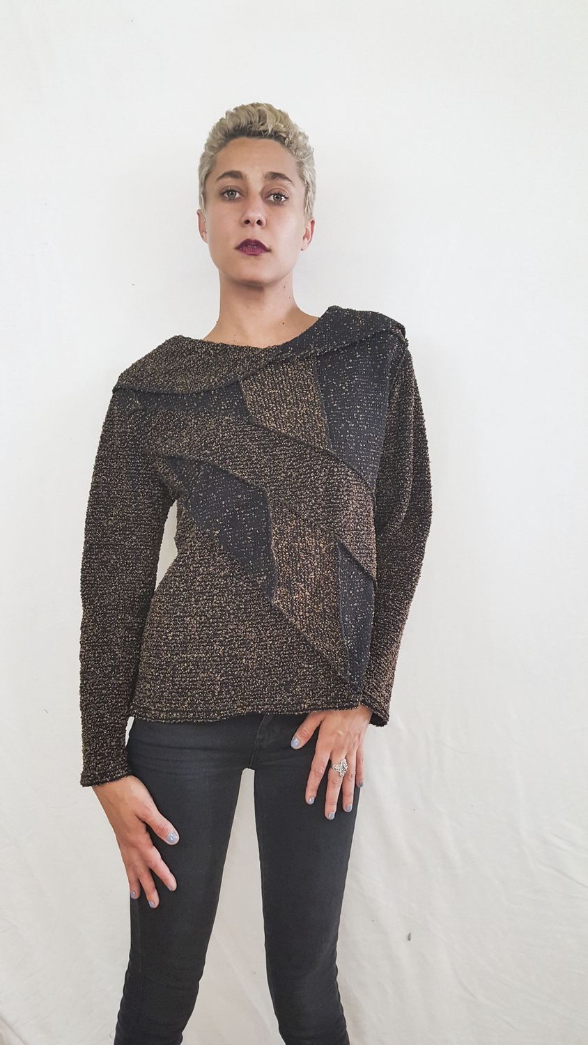 Bittersweet Petal Star Sweater