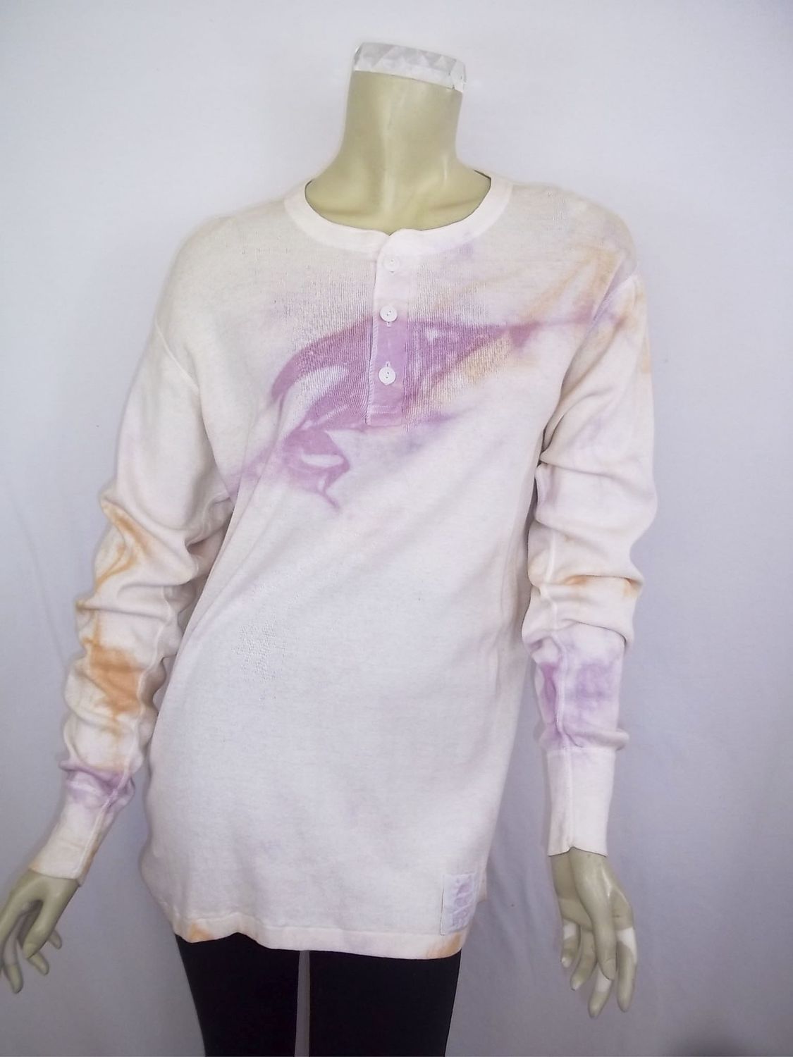 Button placket thermal l/s
