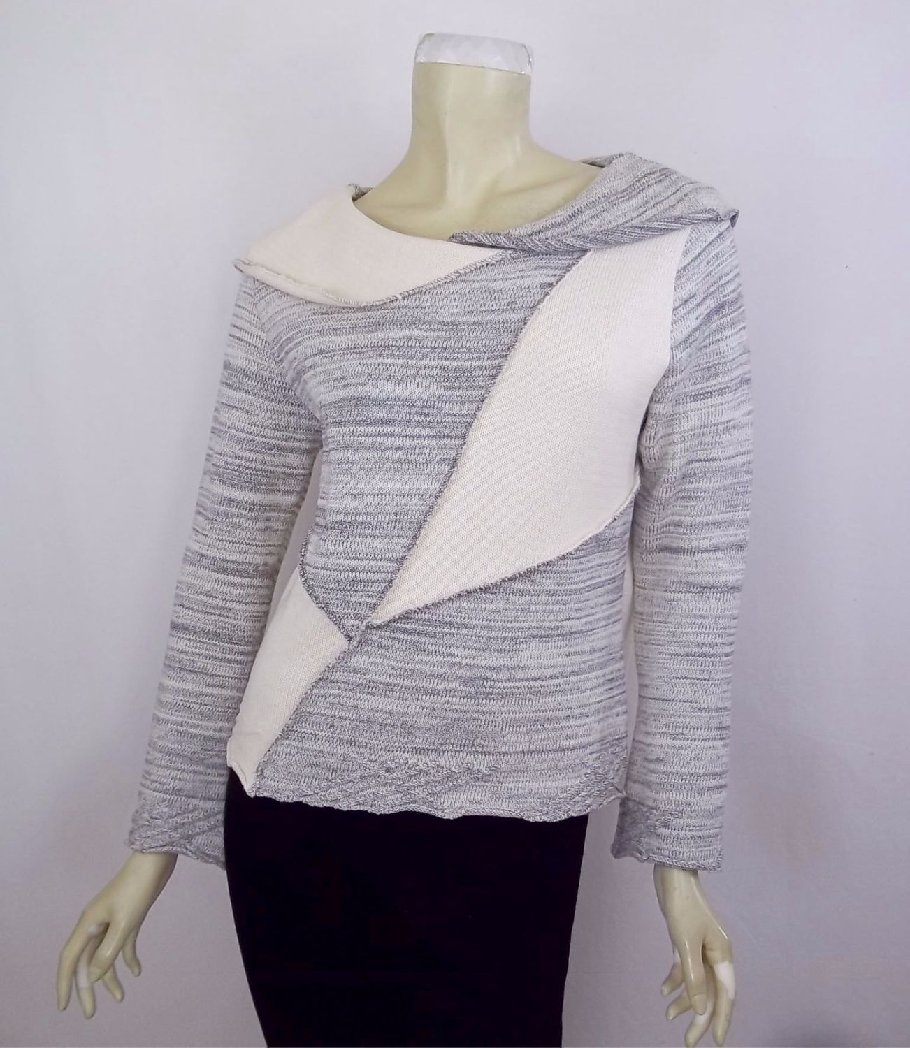 Classic Star Sweater Petal (Grey/Natural)