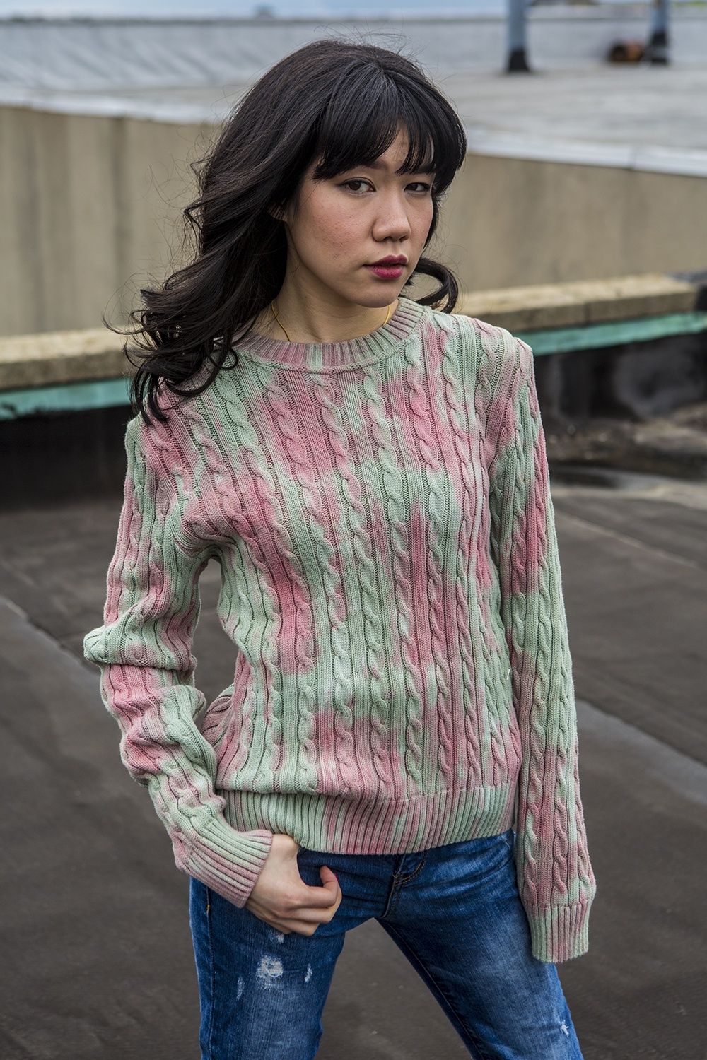 Garden Sky-Dye Sweater