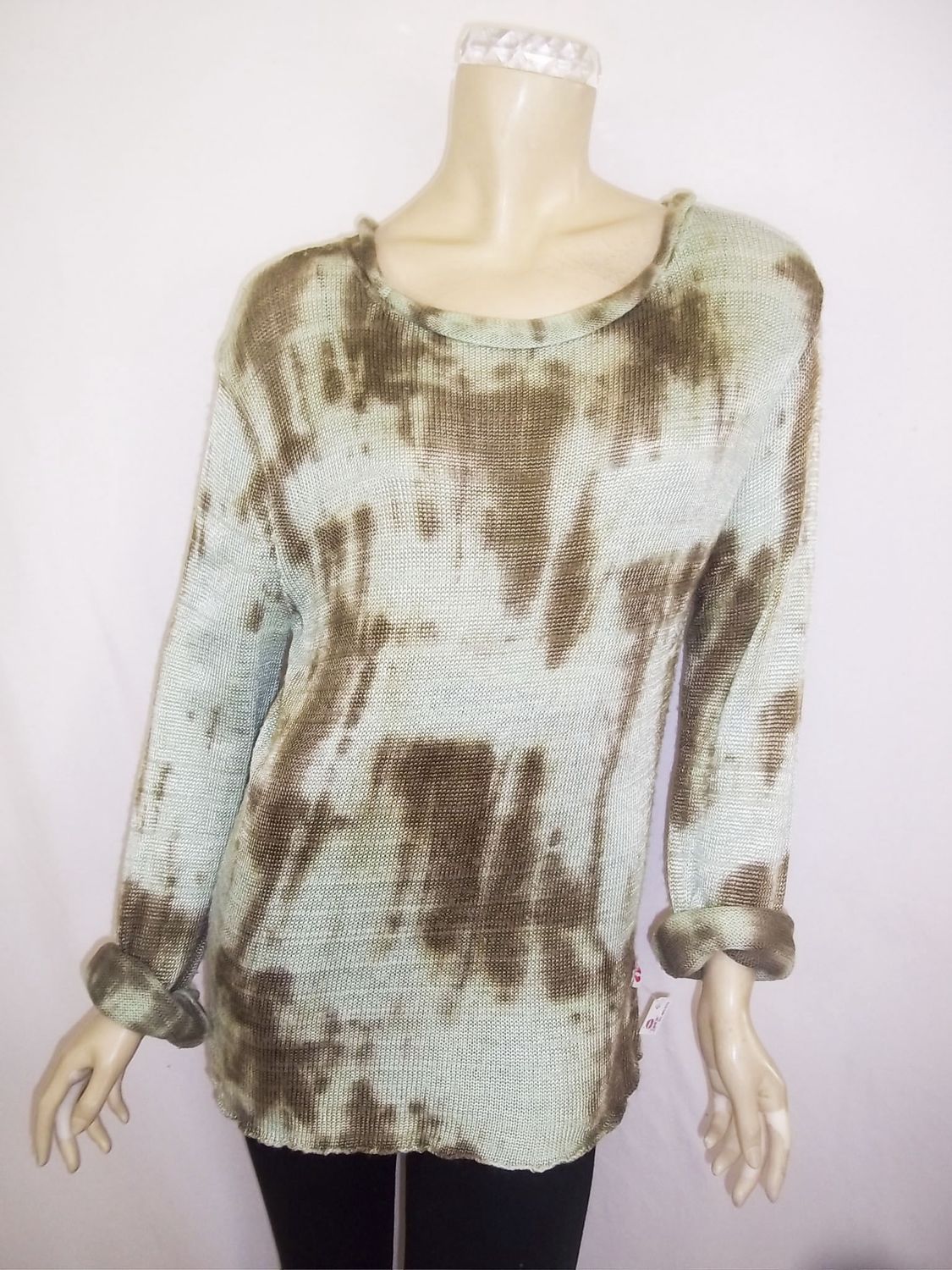 Scoop Neck Tunic Sweater