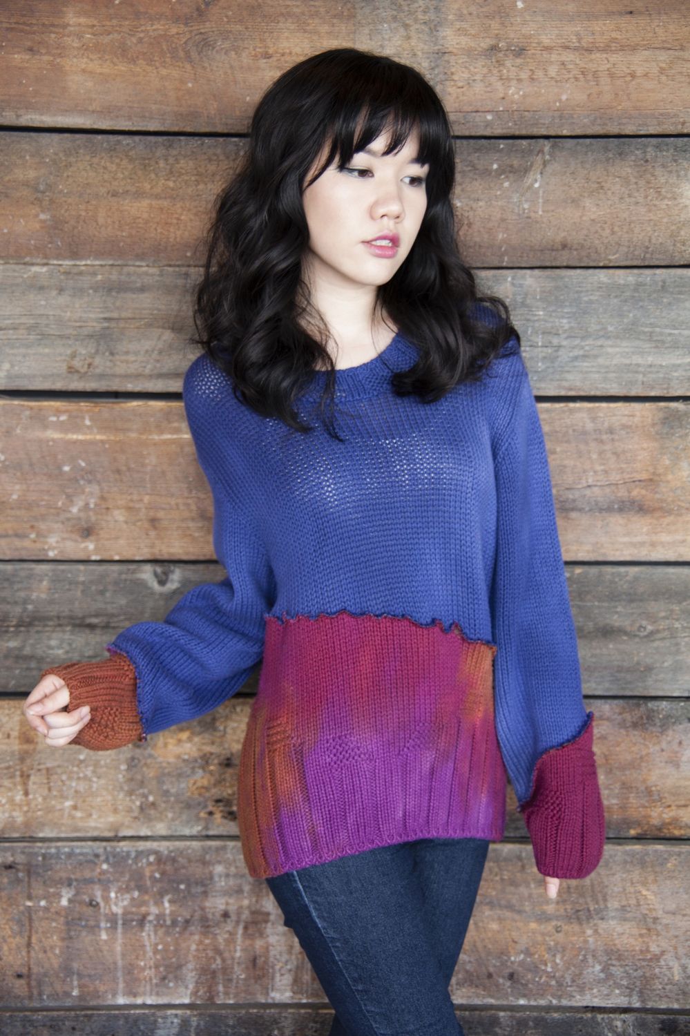 Signature Tri-Tone Block Sweater