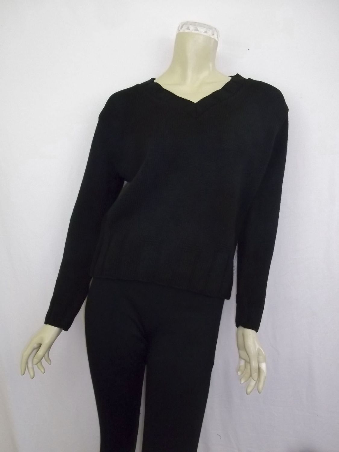 V-neck Signature l/s