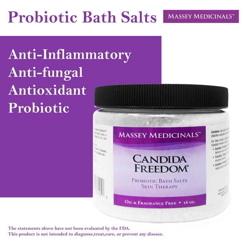 Candida Freedom Probiotic Bath Salts