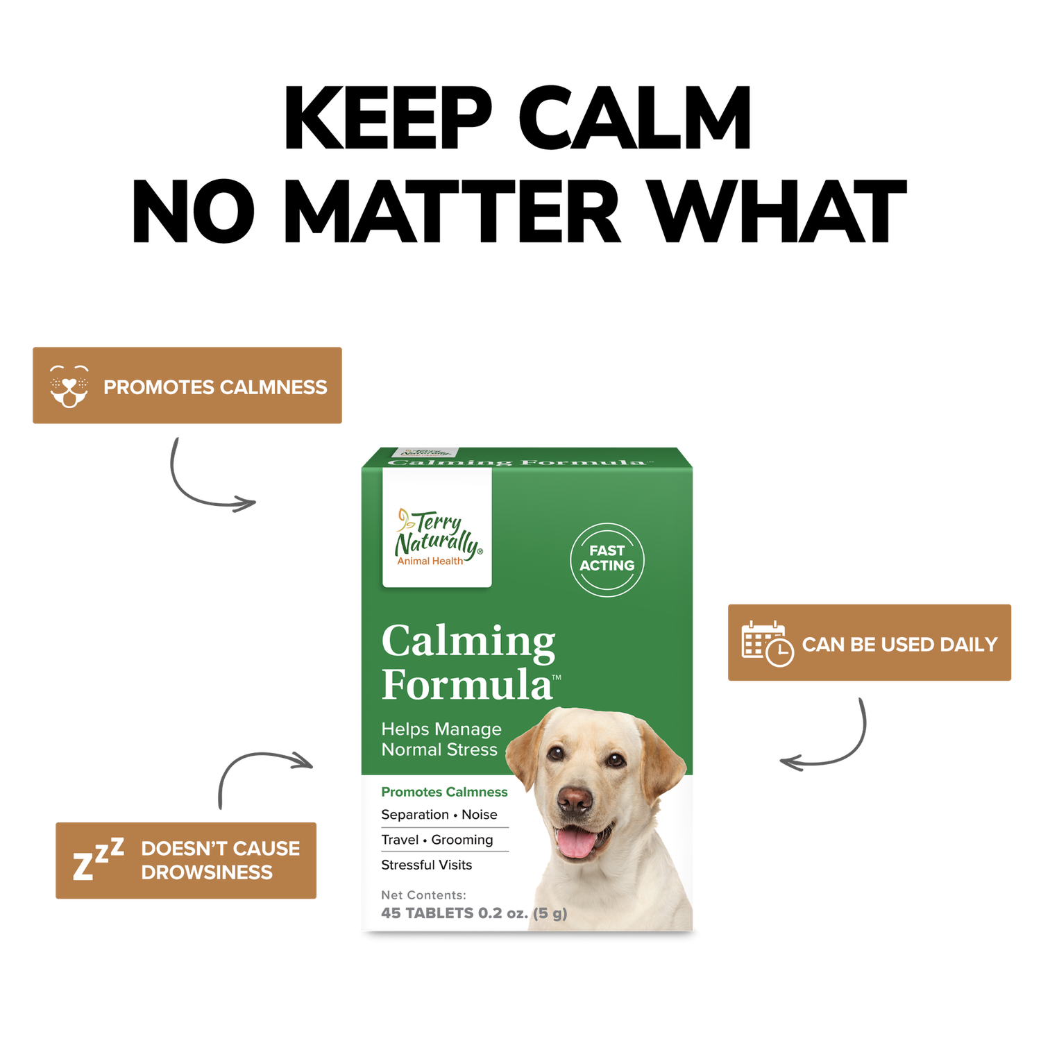 Calming Formula 45 Tabs Dog