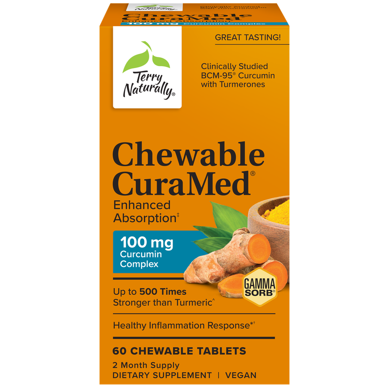 CuraMed Chewable 100mg. 60 Tabs