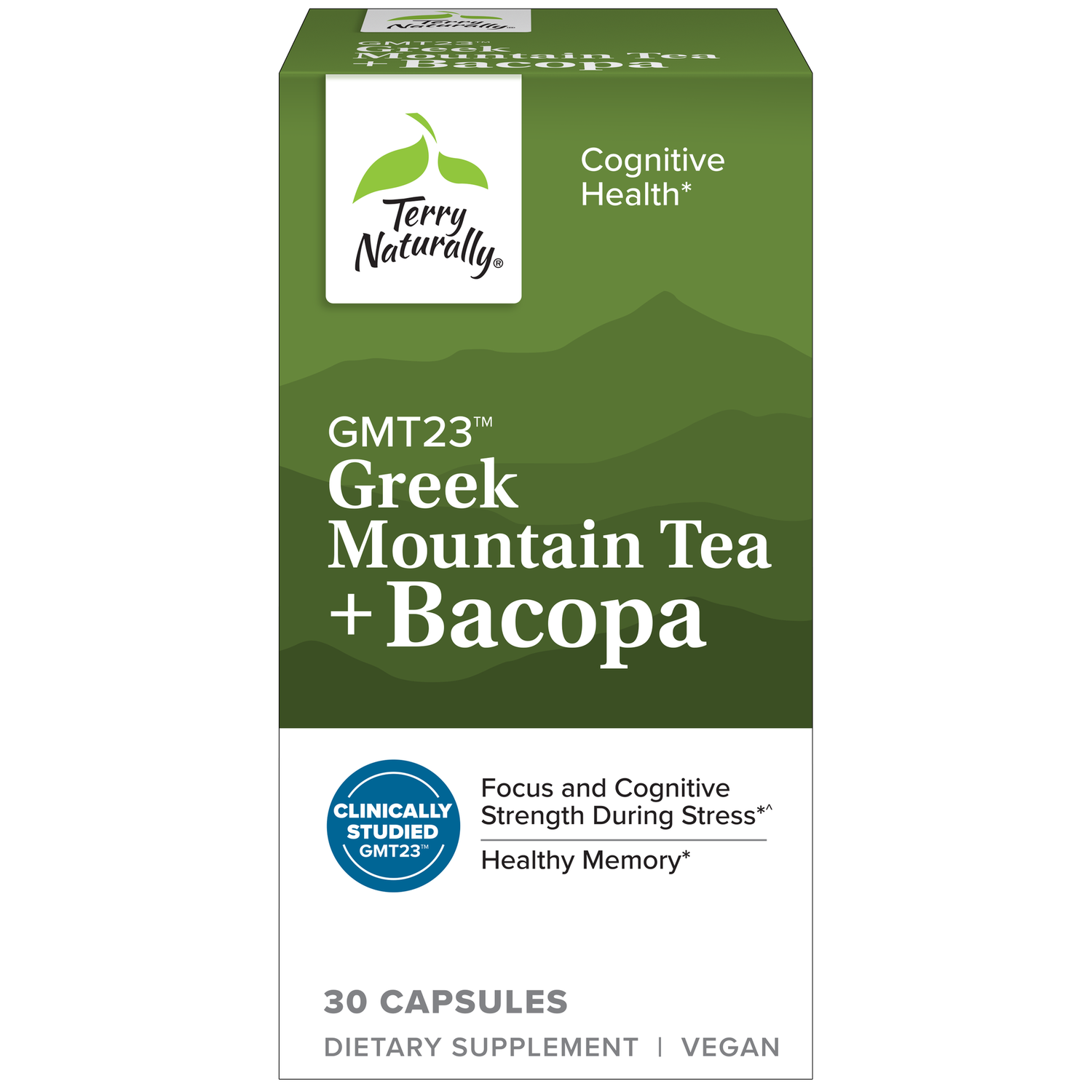 Greek Mountain Tea + Bacopa - 30 caps