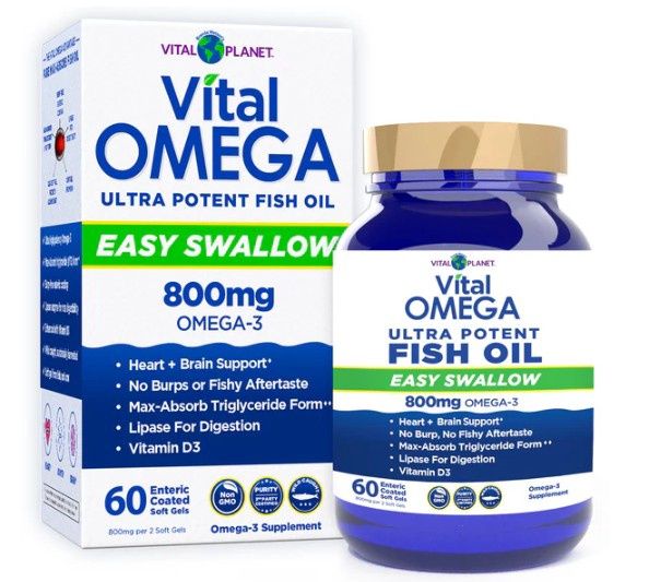 Vital Omega 800mg Easy Swallow