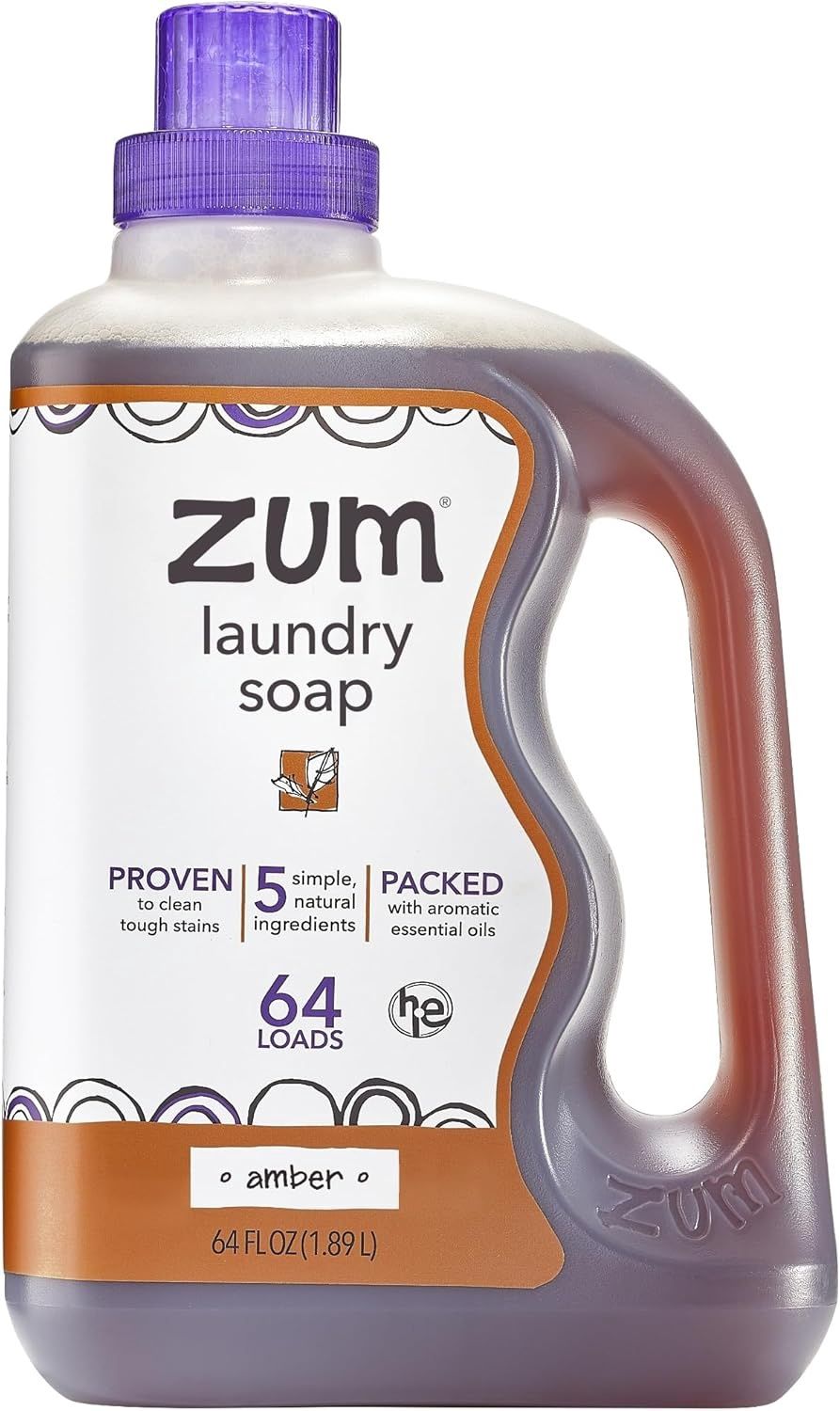 Amber Zum Laundry Soap 64oz