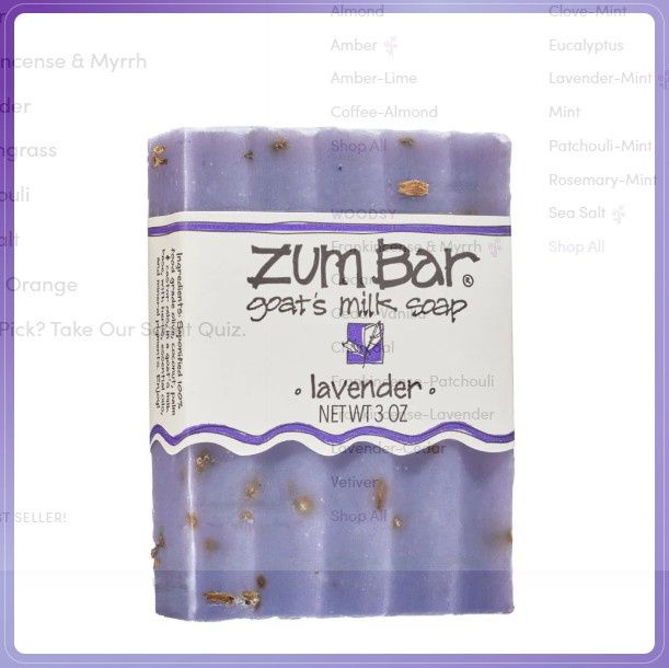 Zum Bar Oatmeal-Lavendar
