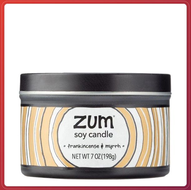 Frankincense &amp; Myrrh Soy Candle