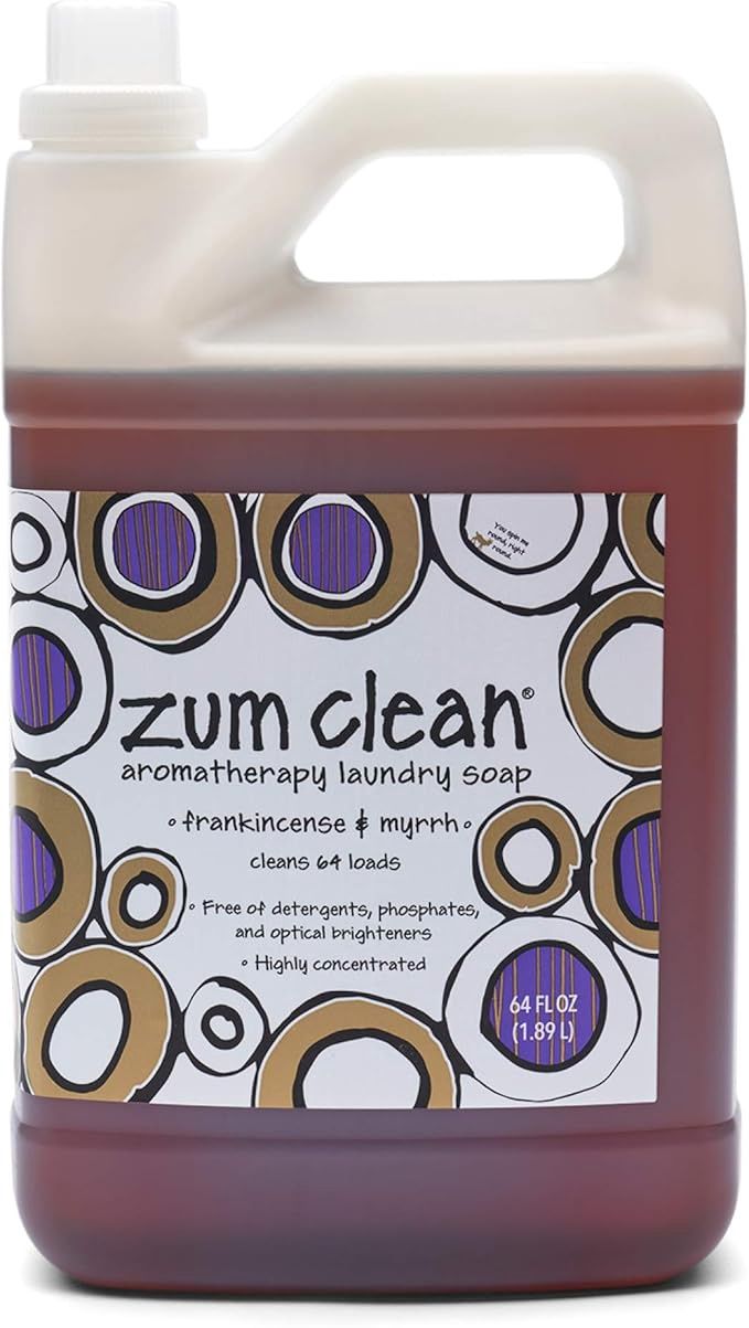 Frankincense &amp; Myrrh-Zum Laundry Soap 64oz