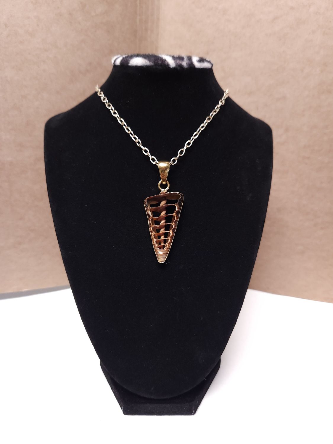 Certihium Telescopium Shell Pendant
