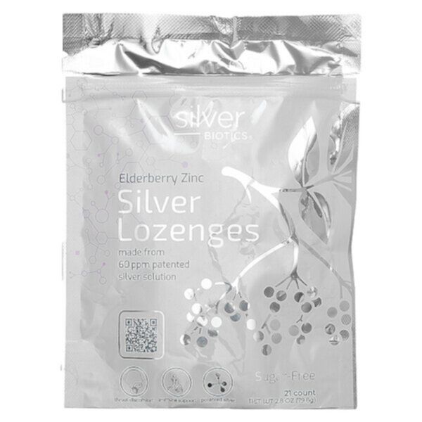 Silver Elderberry Zinc Lozenges