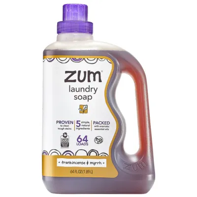 Zum Laundry Soap Frankincense &amp; Myrrh 64oz