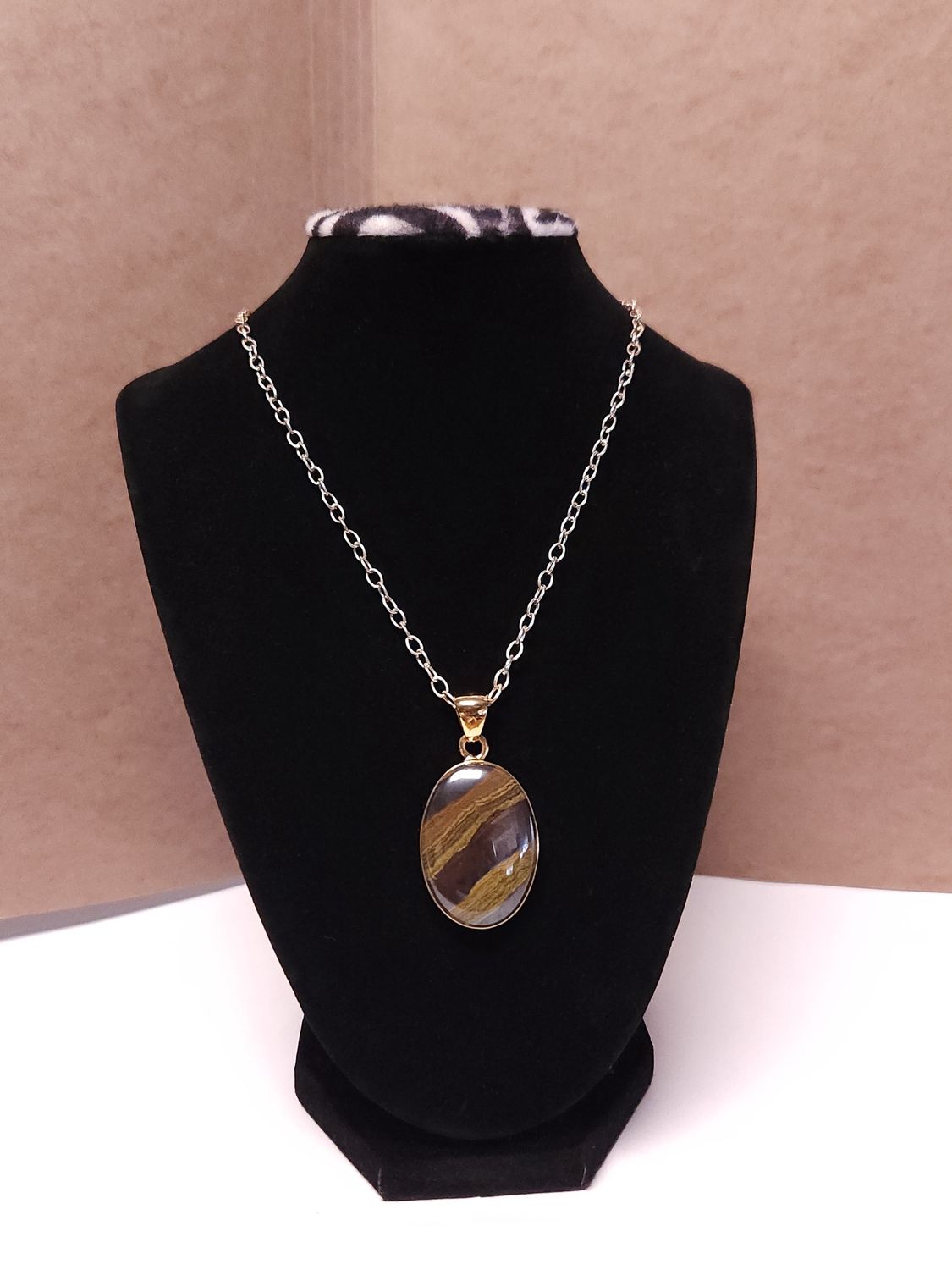 Tiger Iron Pendant