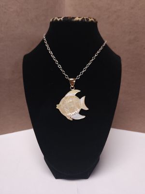 MOP Fish Pendant