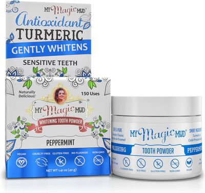 Magic Mud Antiox Tooth Powder - Peppermint