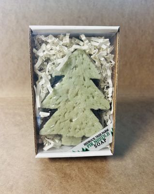 Bedrock Fir Needle bar soap-tree