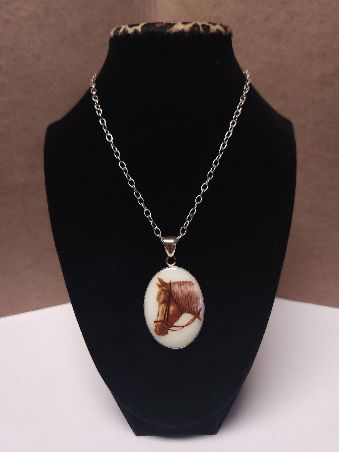 Resin Horse Pendant - SS