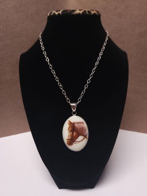 Resin Horse Pendant - SS