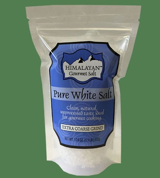 Himalayan Pure White Salt Extra Coarse