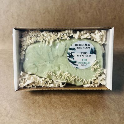 Bedrock Fir Needle Shea Butter Man Bar