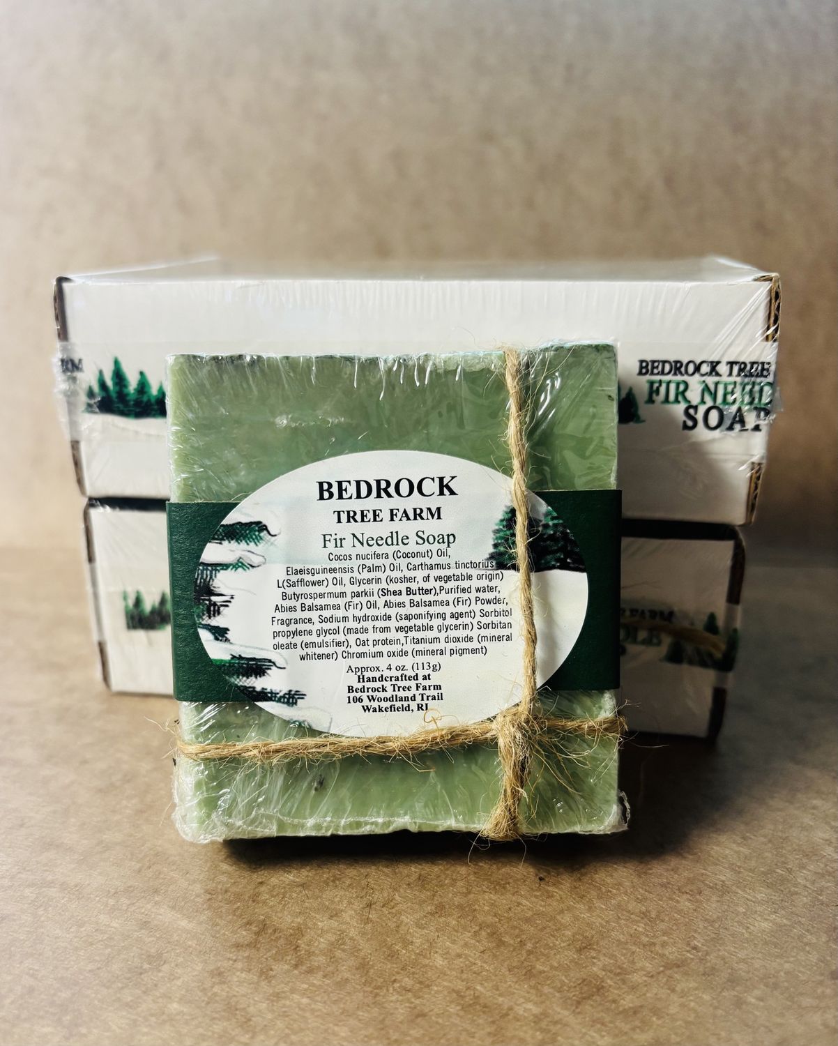 Bedrock Fir Needle Soap 4 oz