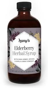 Hanys Elderberry Syrup 8 oz