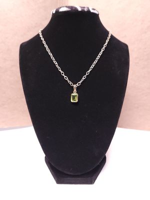 Synthetic Peridot Pendant