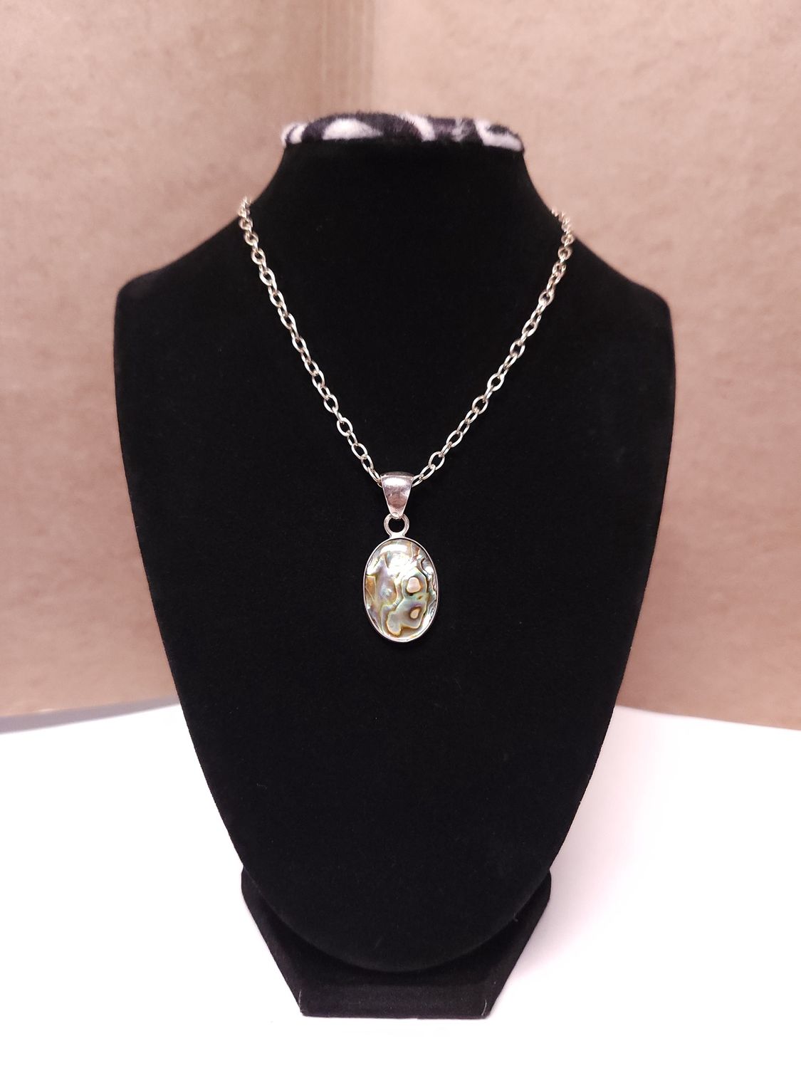 Abalone Oval Pendant
