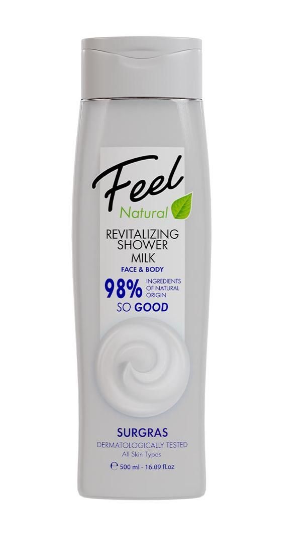 FEEL SHOWERGEL 500ML  GOMMANT