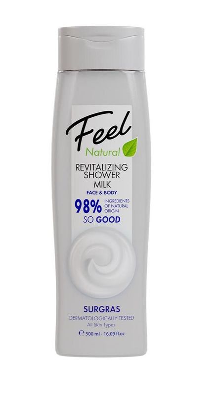 FEEL SHOWERGEL 500ML  GOMMANT