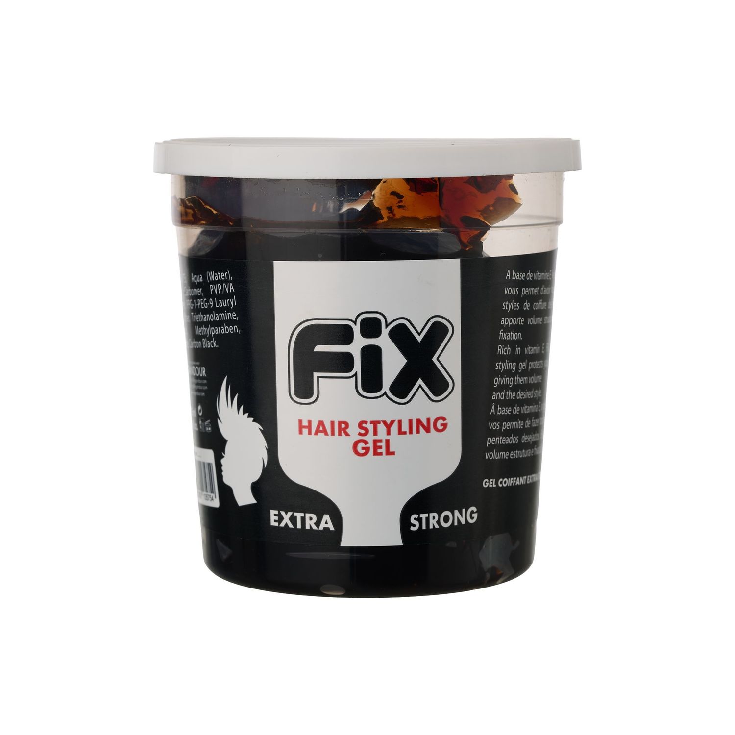 Fix hair styling gel (black)