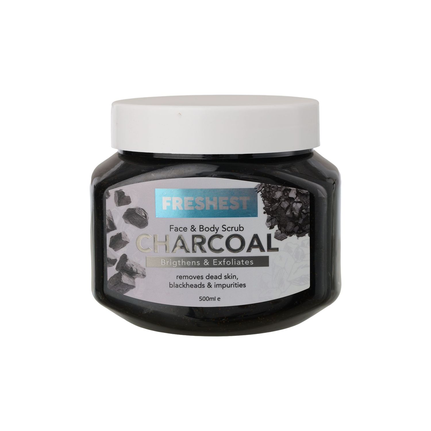 FRESHEST CHARCOAL FACE & BODY SCRUB
