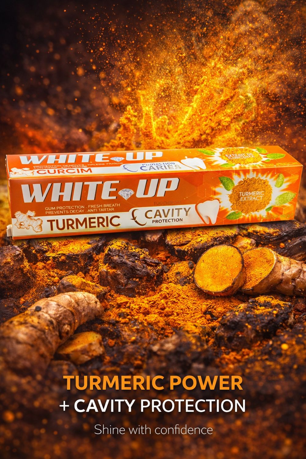 White up curcuma toothpaste 100grs