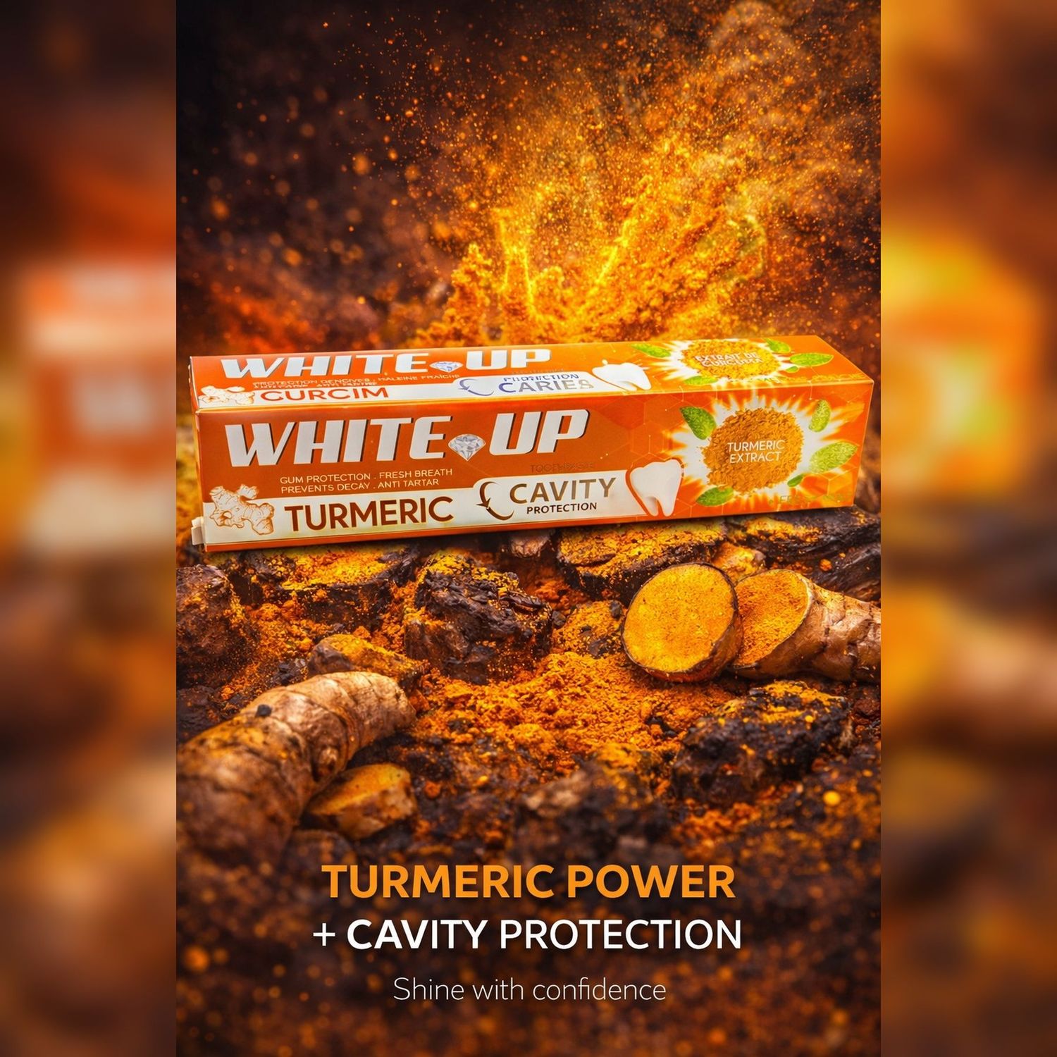 White up curcuma toothpaste 100grs