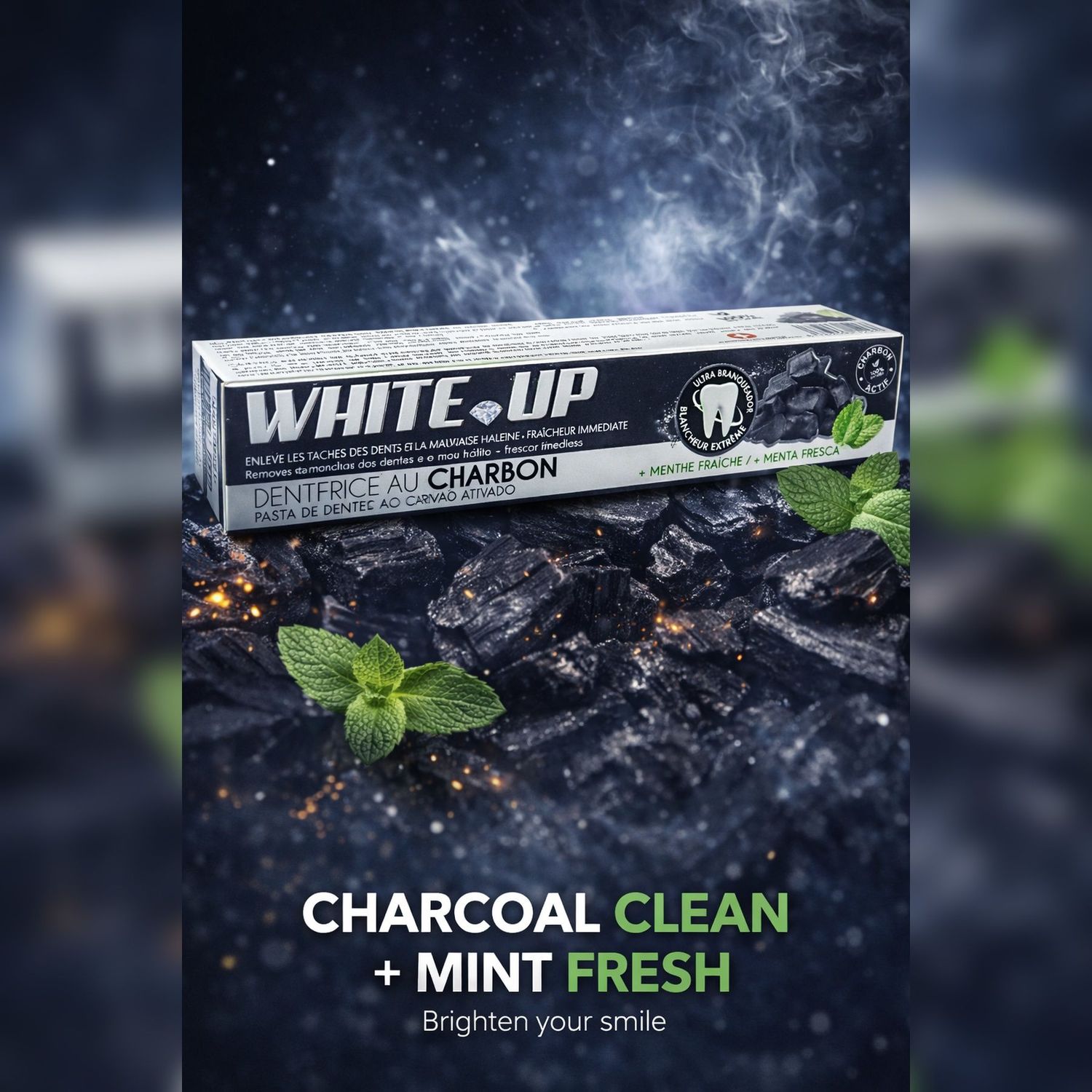 White up charbon toothpaste 50grs