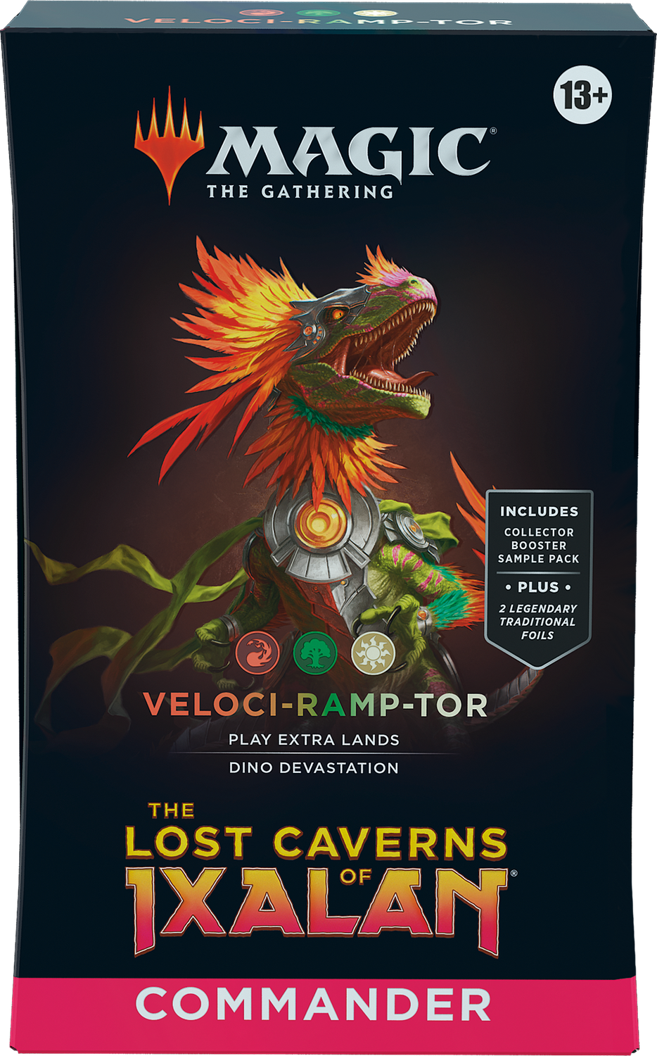 The Lost Caverns of Ixalan Commander Deck - Veloci-Ramp-Tor
