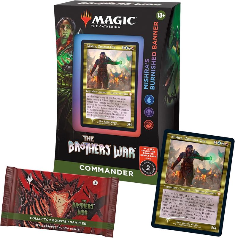 The Brother&#39;s War Commander Deck – Mishra&#39;s Burnished Banner