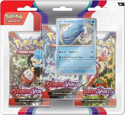 Scarlet &amp; Violet 3 Pack Blister