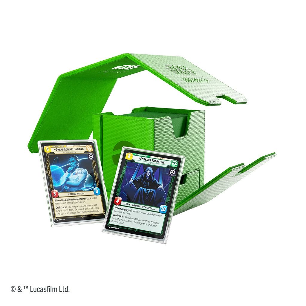 Star Wars Unlimited - Twin Suns Deck Pod, Color: Green