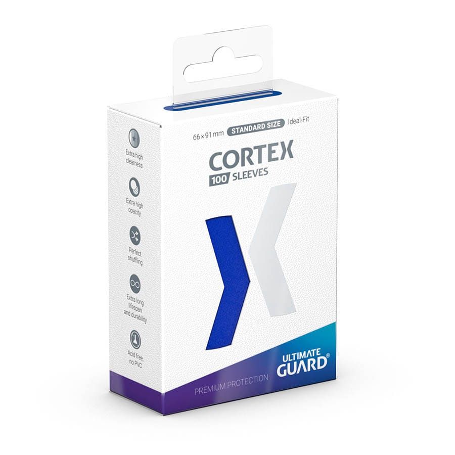 Cortex: Standard Matte Sleeves, Color: Blue (100)