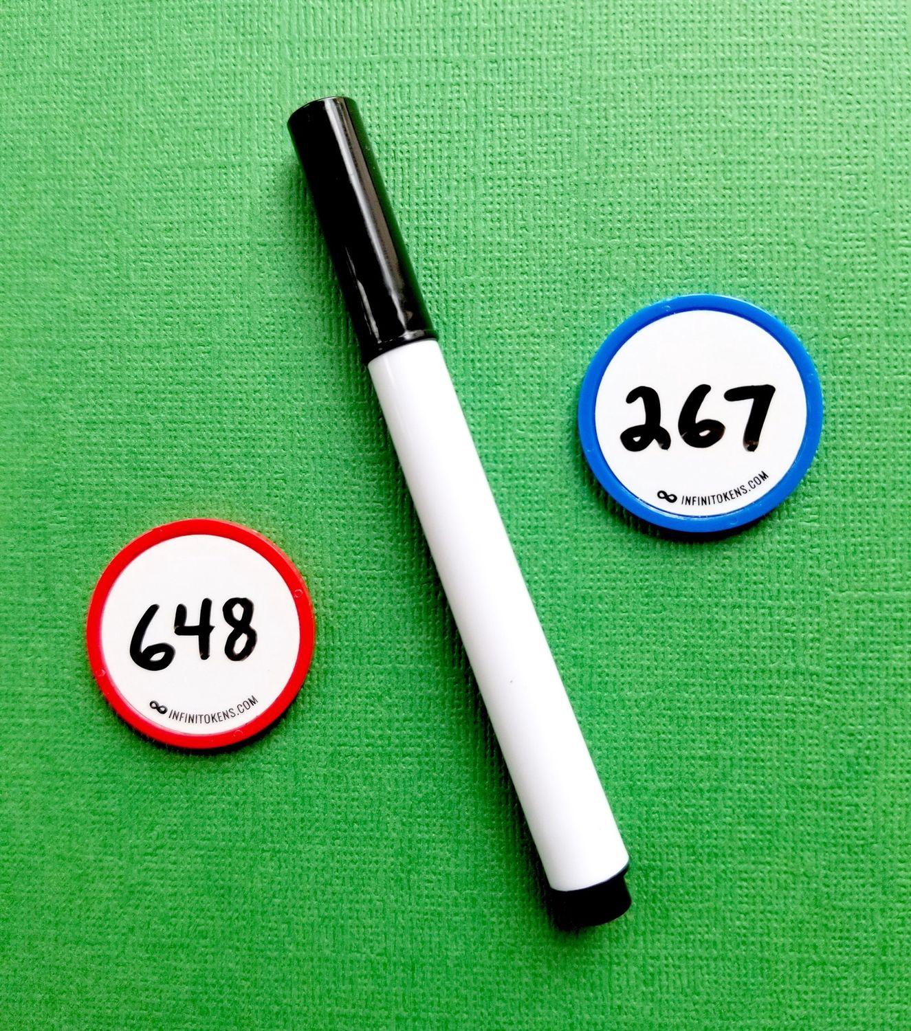 Mini Dry Erase Markers, Color: Black